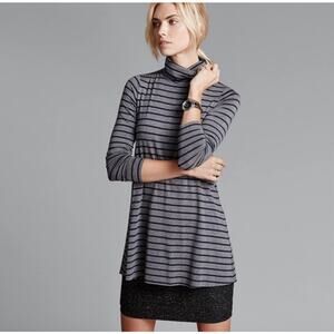 Womans Bailey 44 striped Rayon stretchy sweater dress size XL